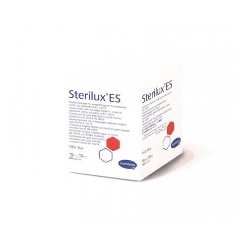 Салфетки Sterilux ES марлевые нестерильные 13 нитей 8 слоев 10 х 10 см 100 шт. в Доктор Столетов
