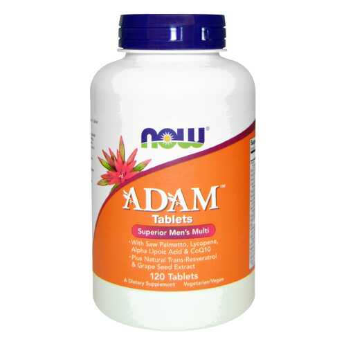 Витаминно-минеральный комплекс NOW Adam Male Multi таблетки 120 шт. в Доктор Столетов