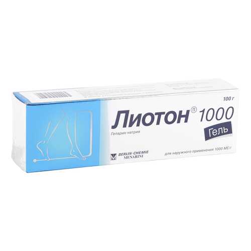 Лиотон 1000 гель 1000 ЕД/г 100 г в Доктор Столетов