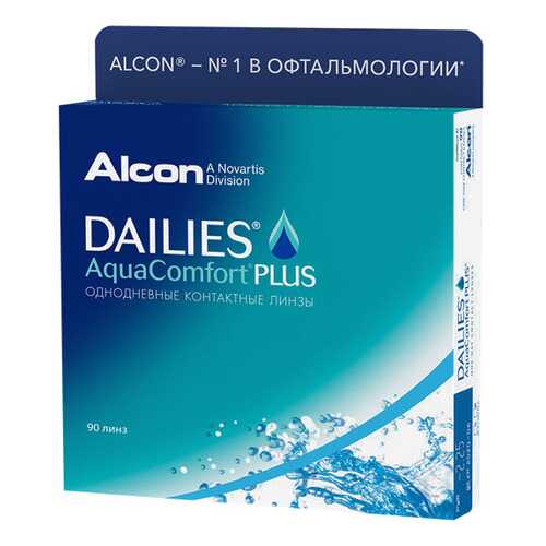 Контактные линзы ALCON Dailies AquaComfort Plus 90 линз -1,25 в Доктор Столетов