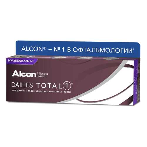Контактные линзы Dailies Total1 Multifocal 30 линз High +2 R 8,5 -7,50 в Доктор Столетов
