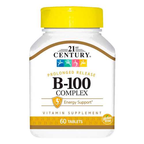 Витамин В 21ST CENTURY B-100 Complex таблетки 60 шт. в Доктор Столетов