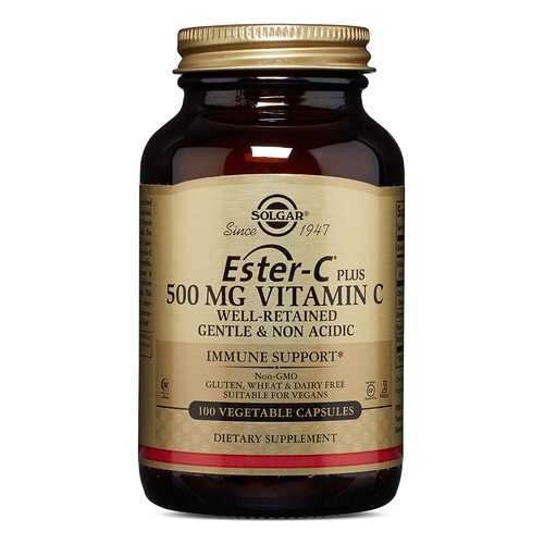 Витамин C Solgar Ester-C Plus Vitamin C 100 капс. в Доктор Столетов