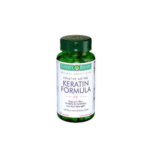 Кератин формула Nature's Bounty 496 мг 50 капсул в Доктор Столетов