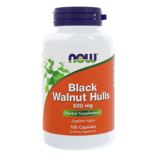 Добавка для иммунитета NOW Black Walnut Hulls 100 капс. натуральный в Доктор Столетов