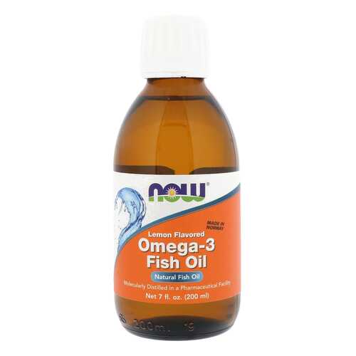 Рыбий жир Omega 3 Now 200 мл лимон в Доктор Столетов
